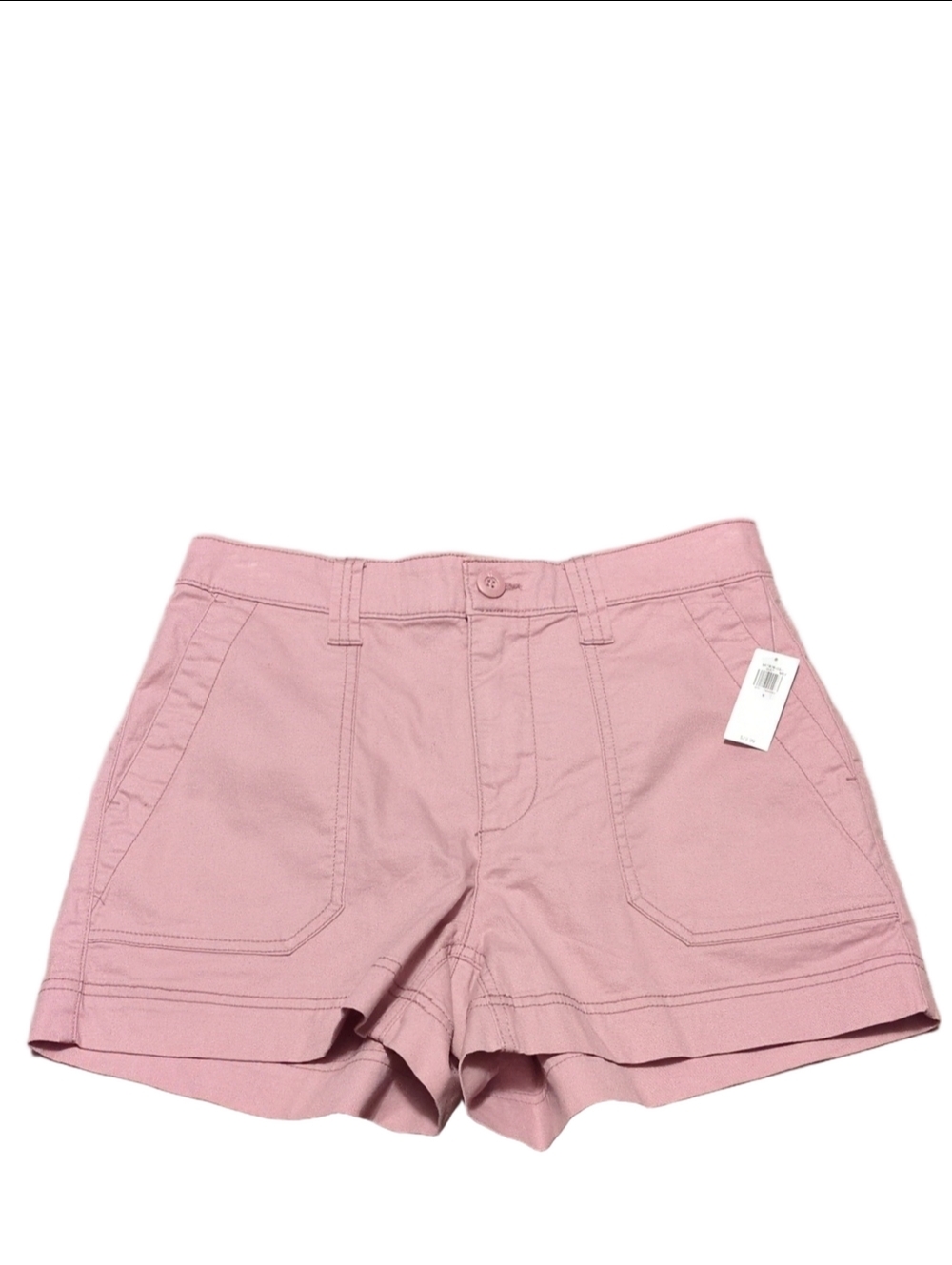 Old Navy Anise Pink High Rise Chino Shorts Size Small